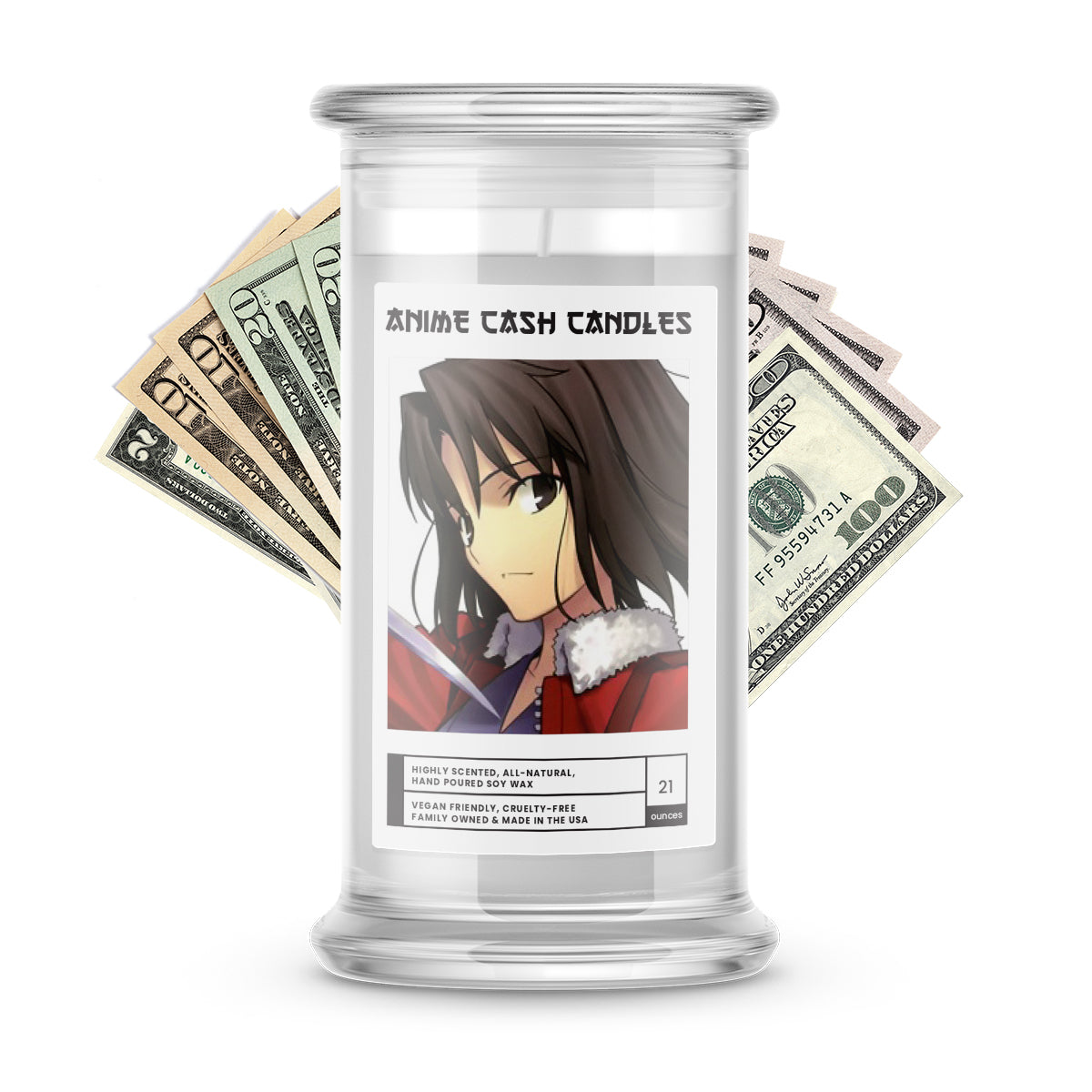 Ryougi, Shiki | Anime Cash Candle
