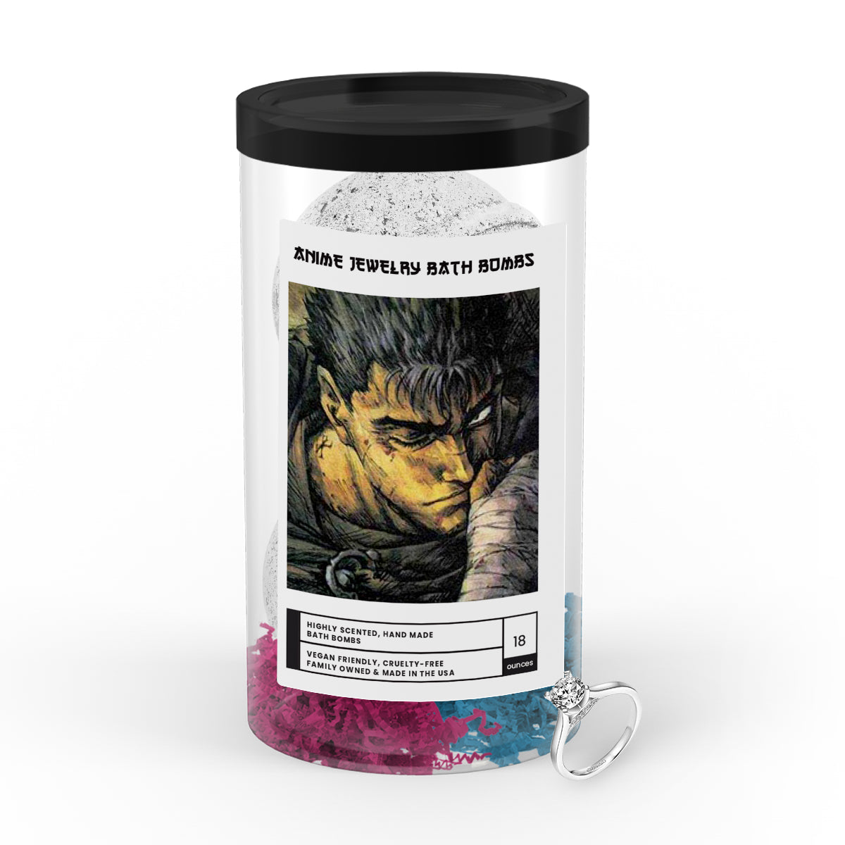 Guts (ガッツ) | Anime Jewelry Bath Bombs