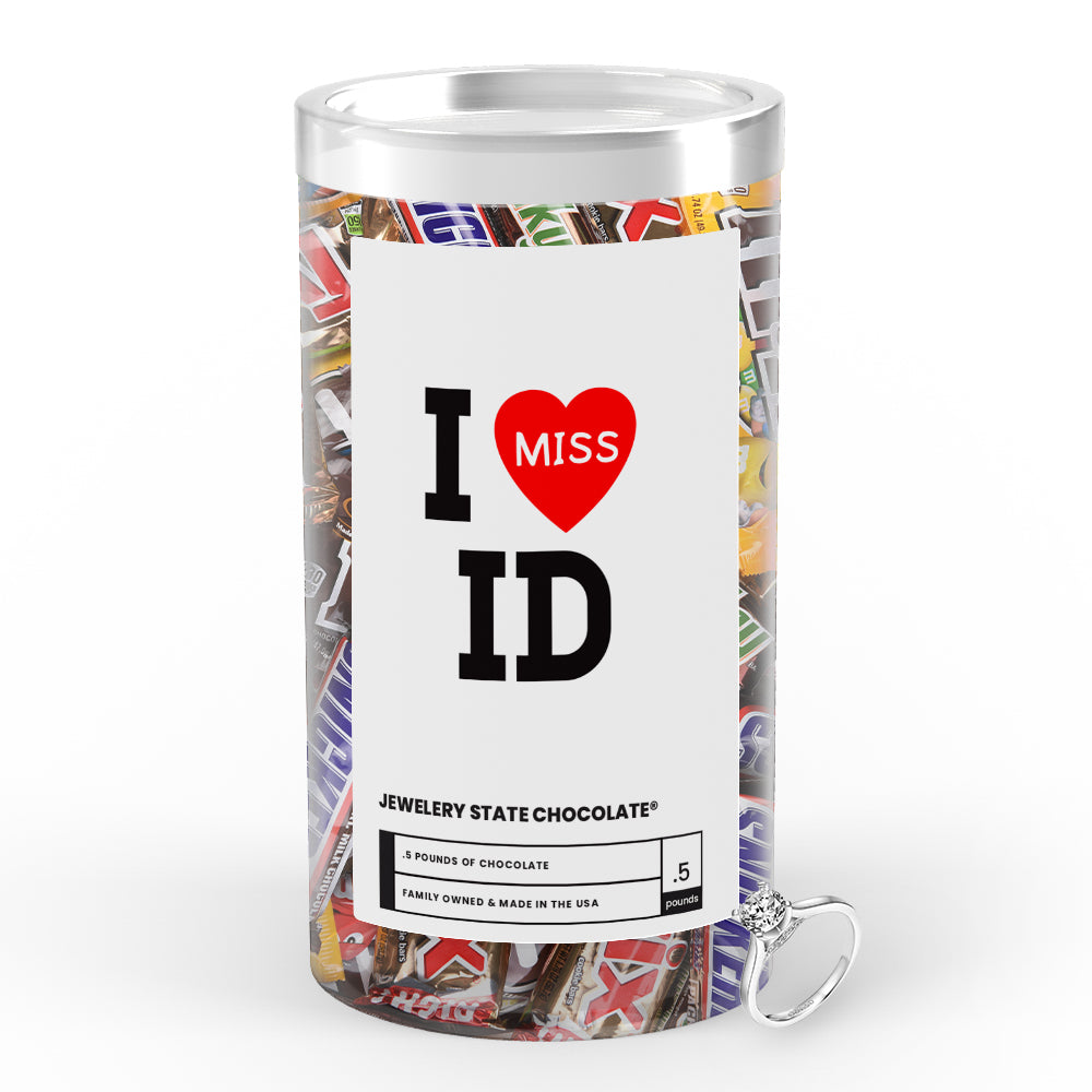 I miss ID Jewelry State Chocolate