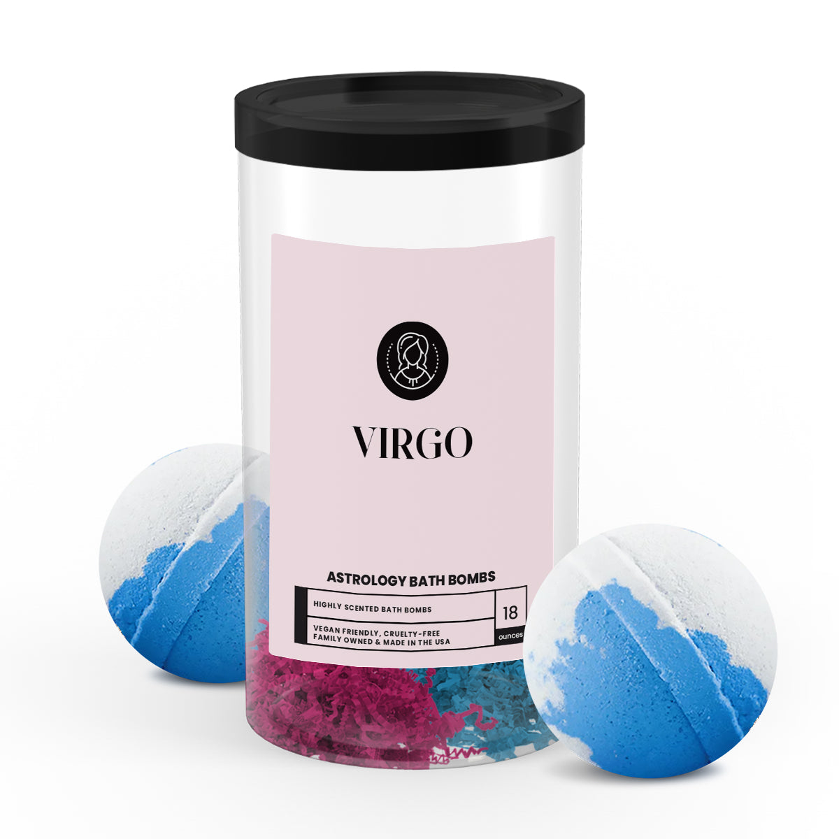 Virgo Astrology Bath Bombs
