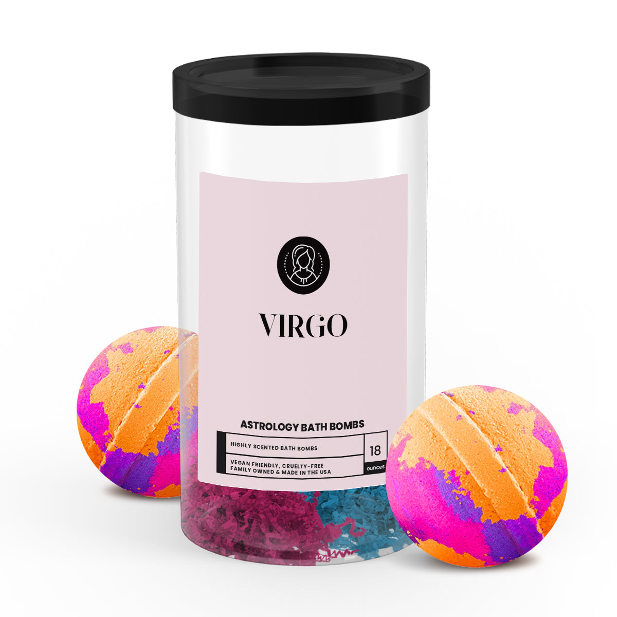 Virgo Astrology Bath Bombs