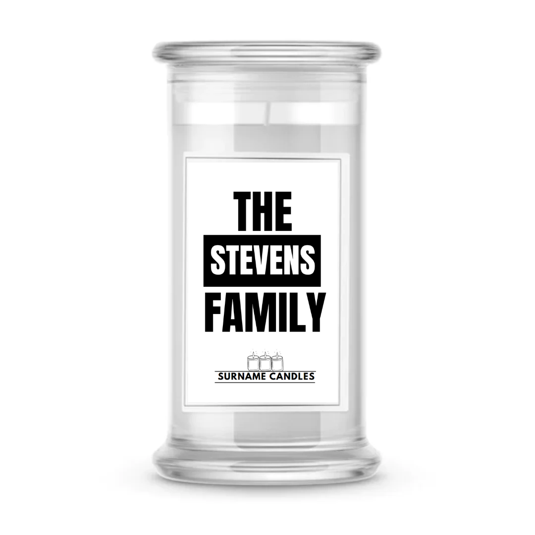 The Stevens Family | Surname Candles