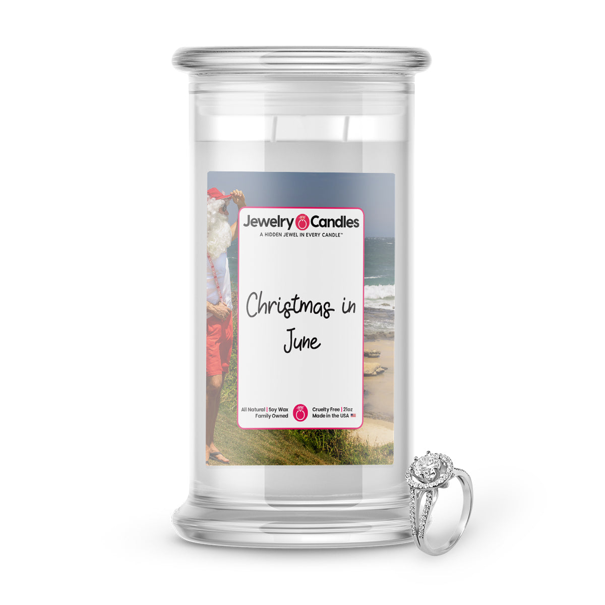 Christmas in June Jewelry Candle