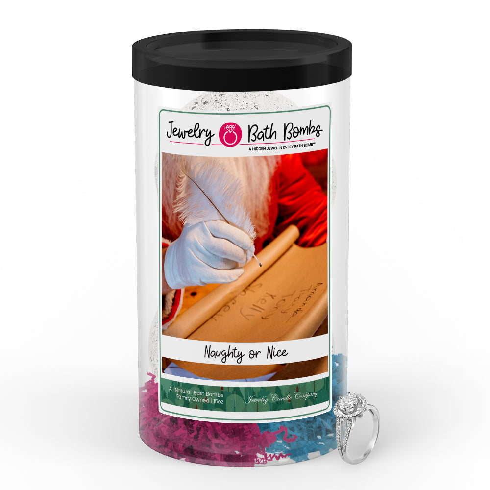Naughty Or Nice Jewelry Bath Bomb