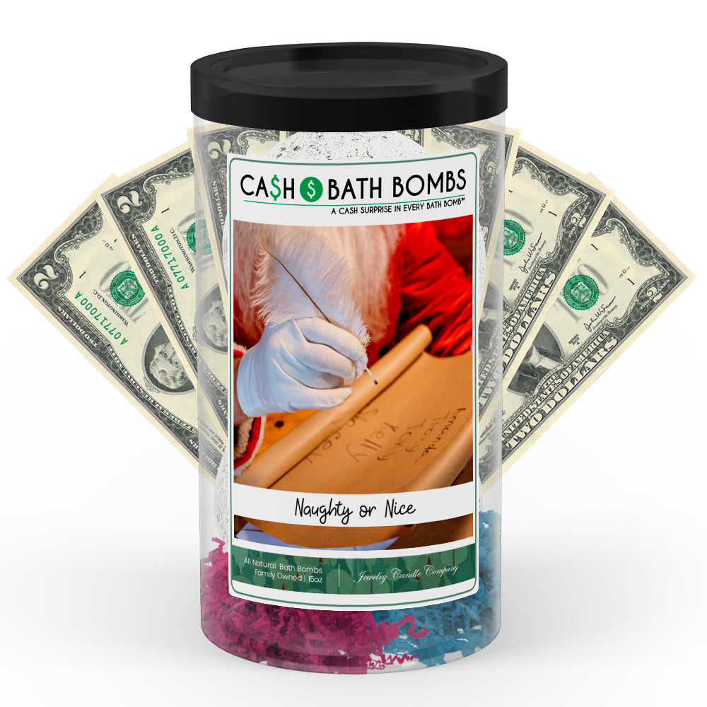 Naughty Or Nice Cash Bath Bomb