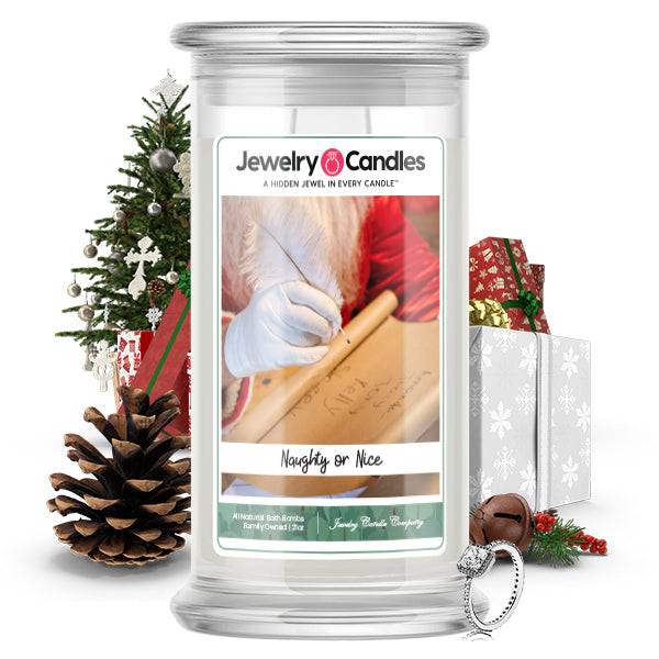 Naughty Or Nice Jewelry Candle