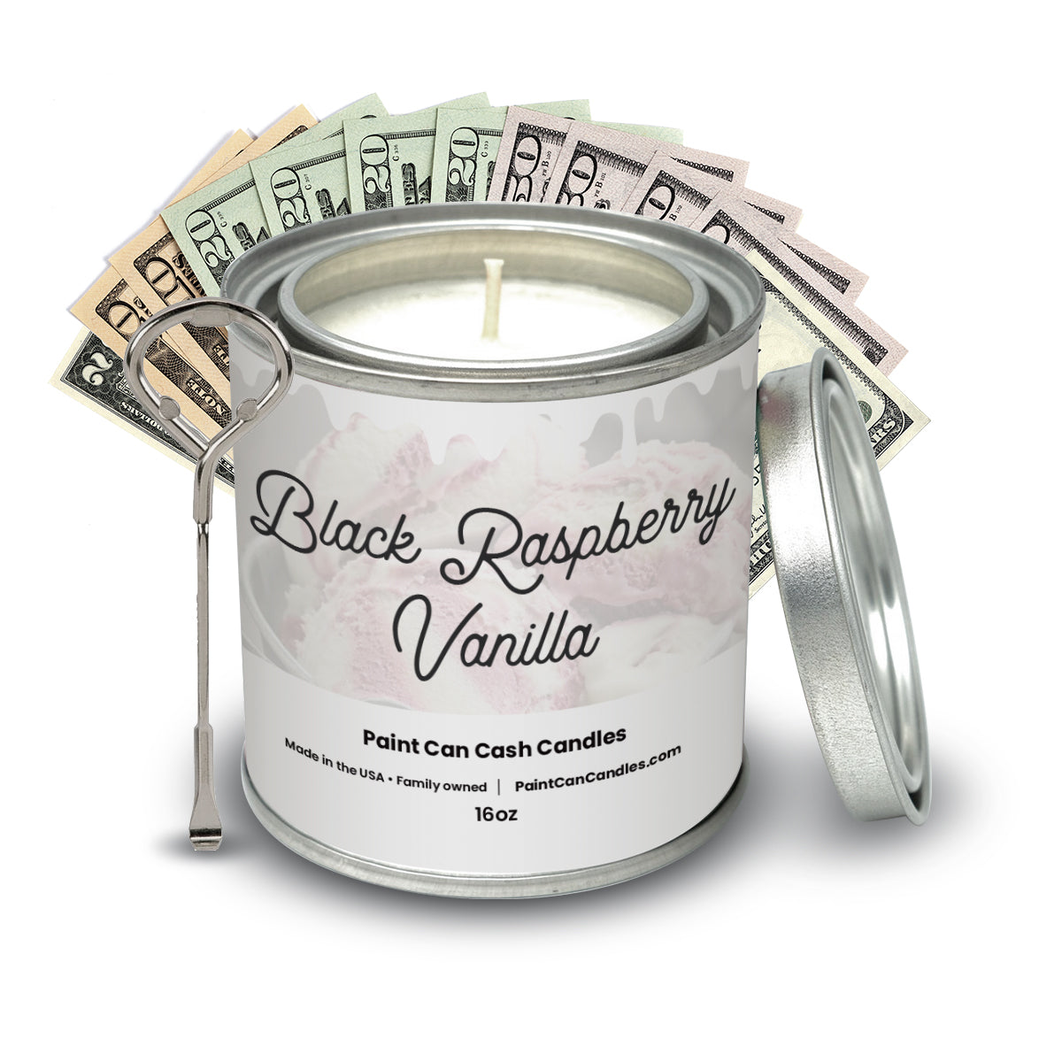 Black Raspberry Vanilla - Paint Can Cash Candles