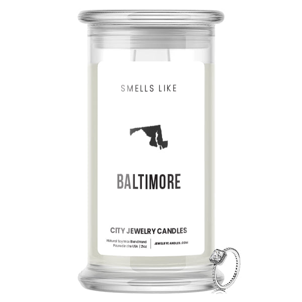 Smells Like Baltimore City Jewelry Candles