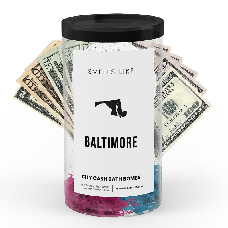 Smells Like Baltimore City Cash Bath Bombs
