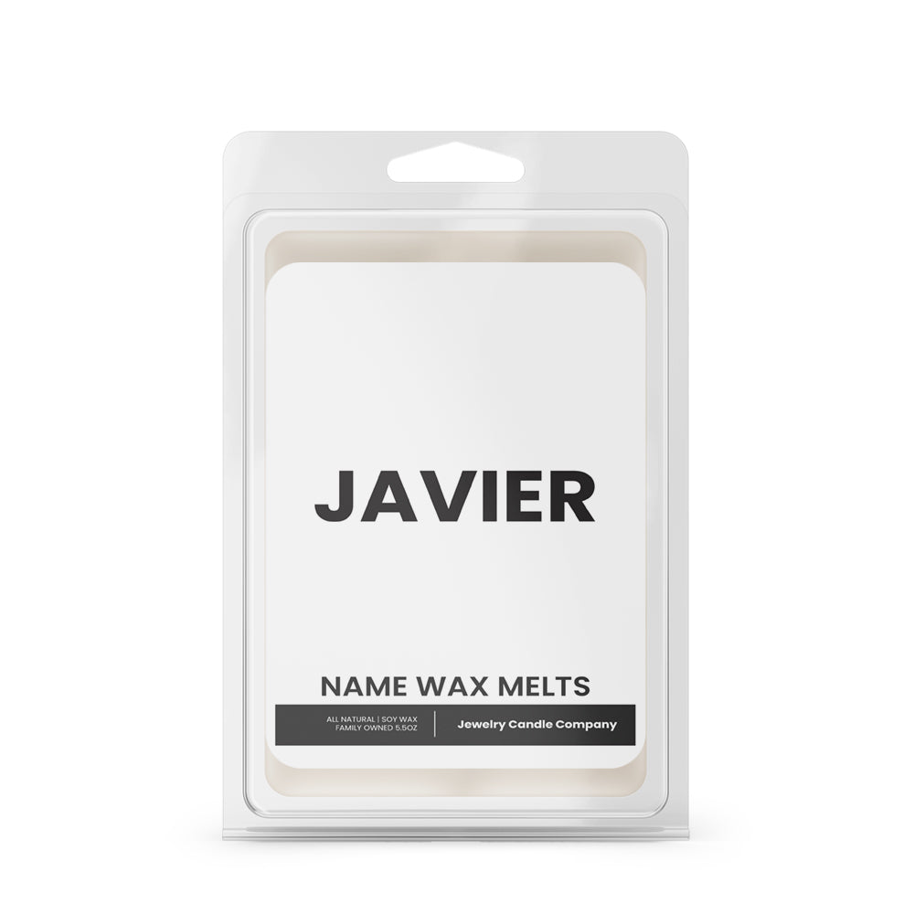 JAVIER Name Wax Melts