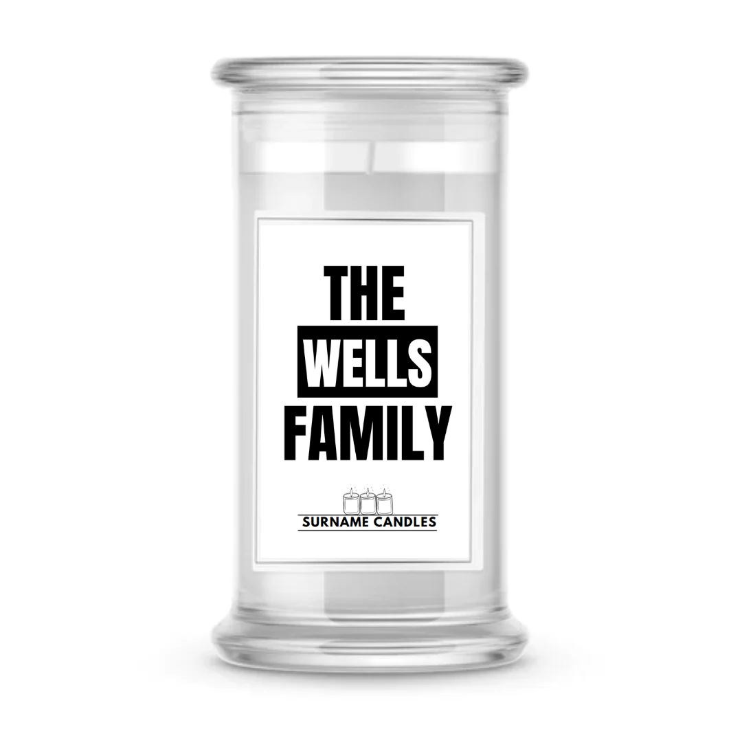 The Wells Family | Surname Candles