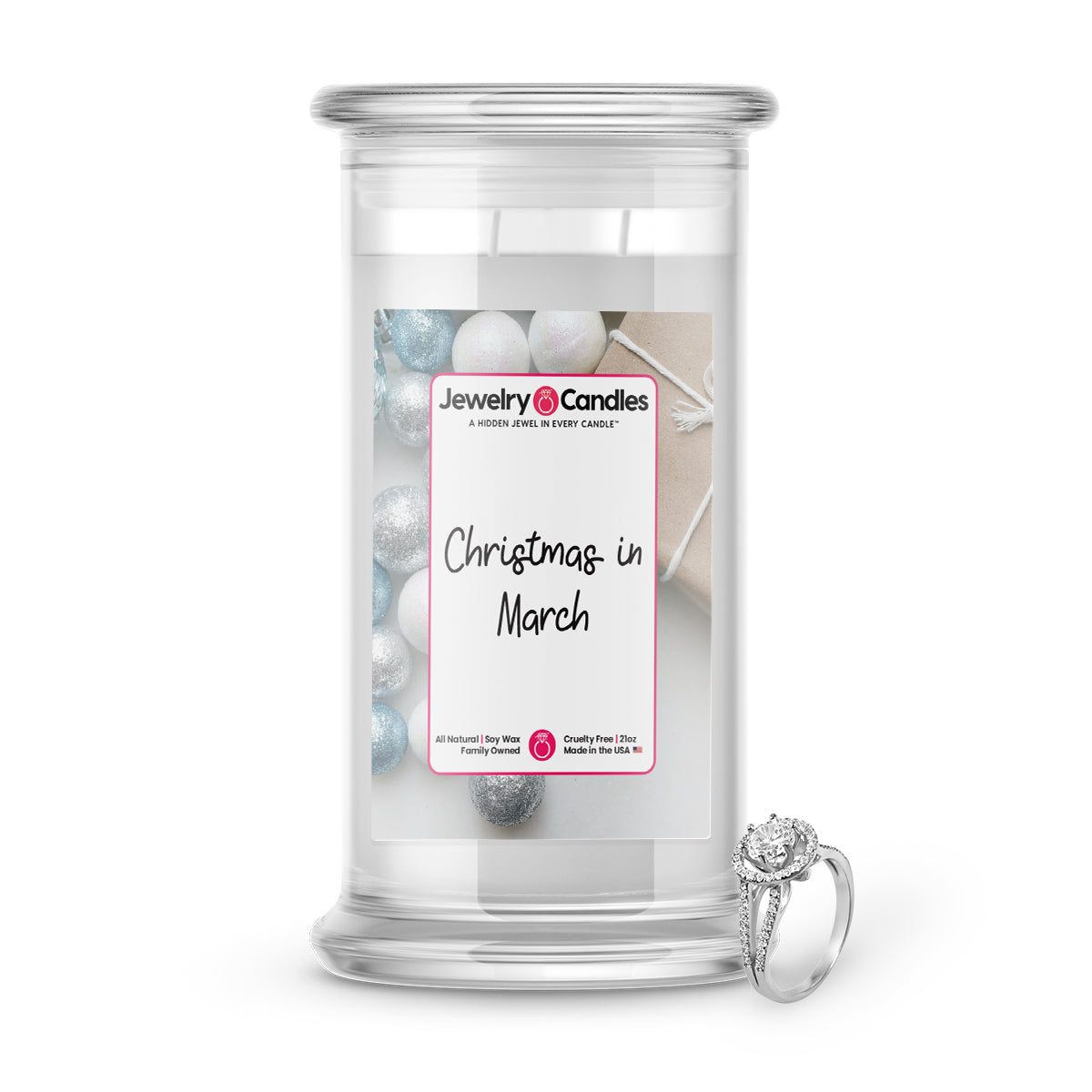 Christmas in March Jewelry Candle