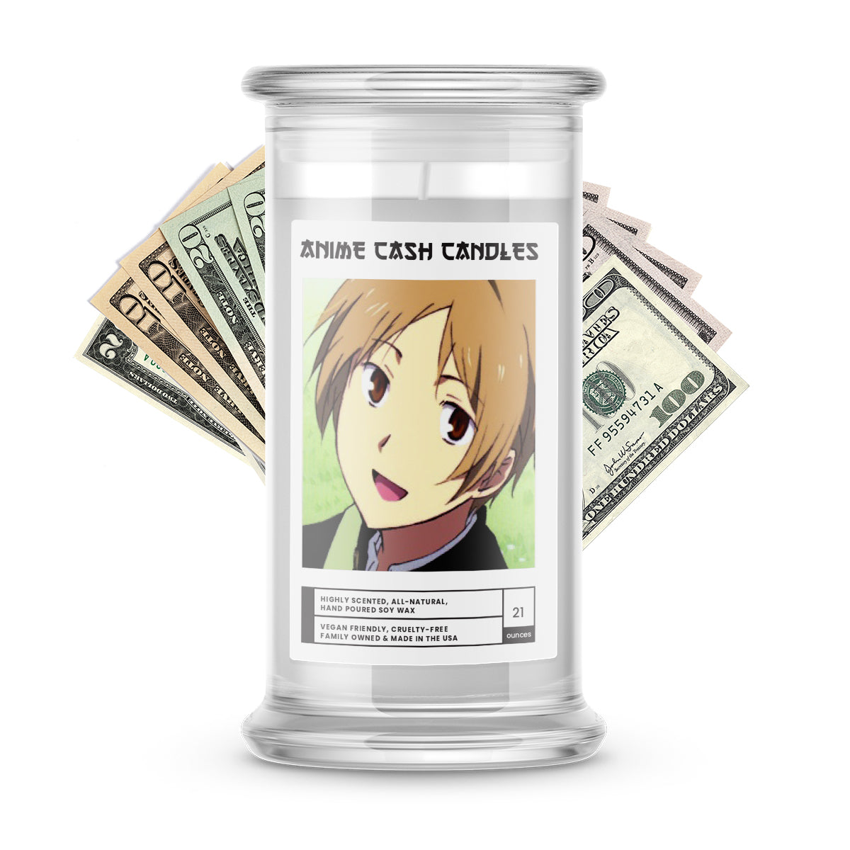 Natsume, Takashi | Anime Cash Candle