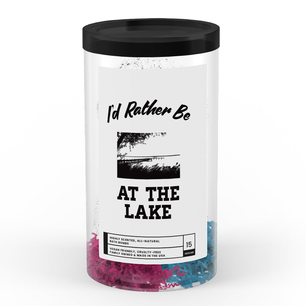 I'd rather be At The Lake Bath Bombs