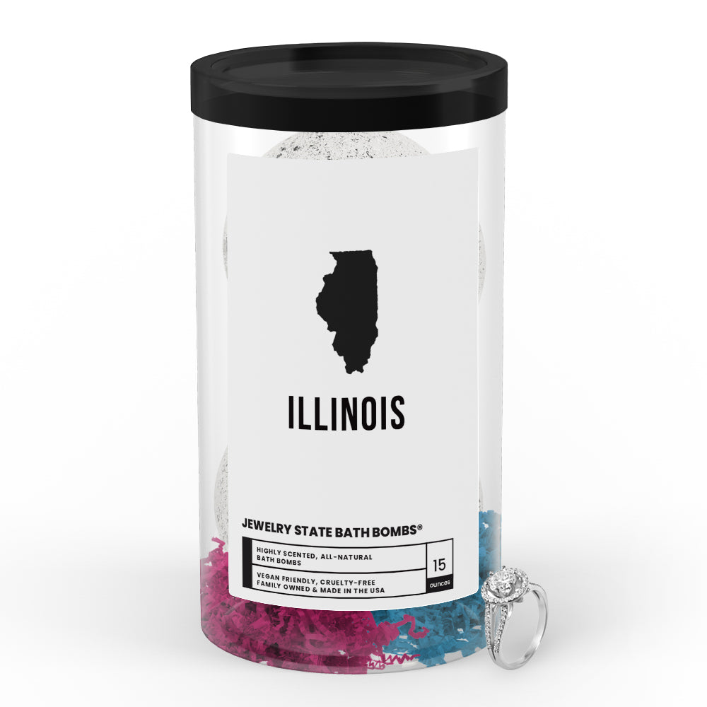 Illinois Jewelry State Bath Bombs