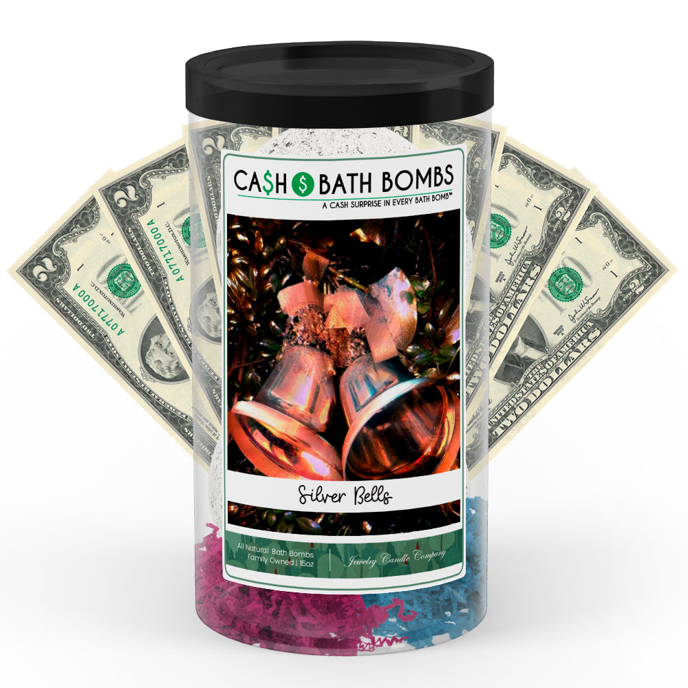 Silver Bells Cash Bath Bomb