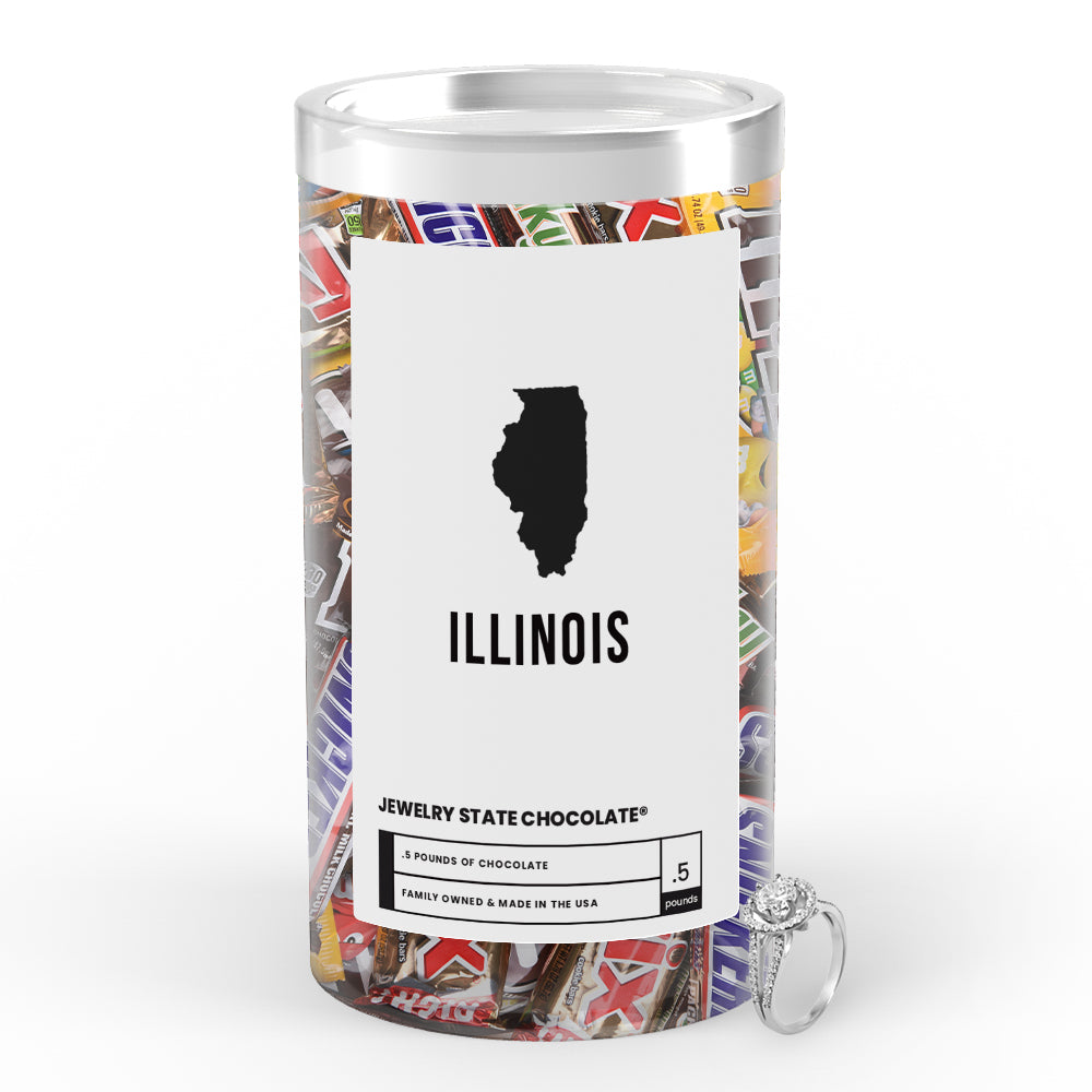 Illinois Jewelry State Chocolate