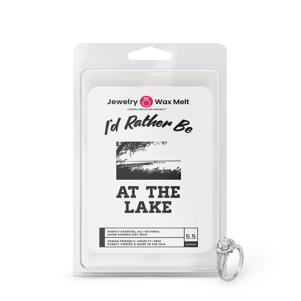 I'd rather be At The Lake Jewelry Wax Melts
