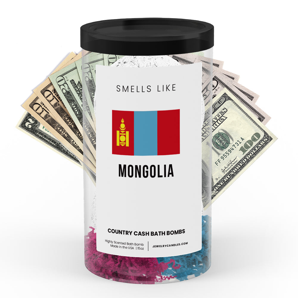 Smells Like Mongolia Country Cash Bath Bombs