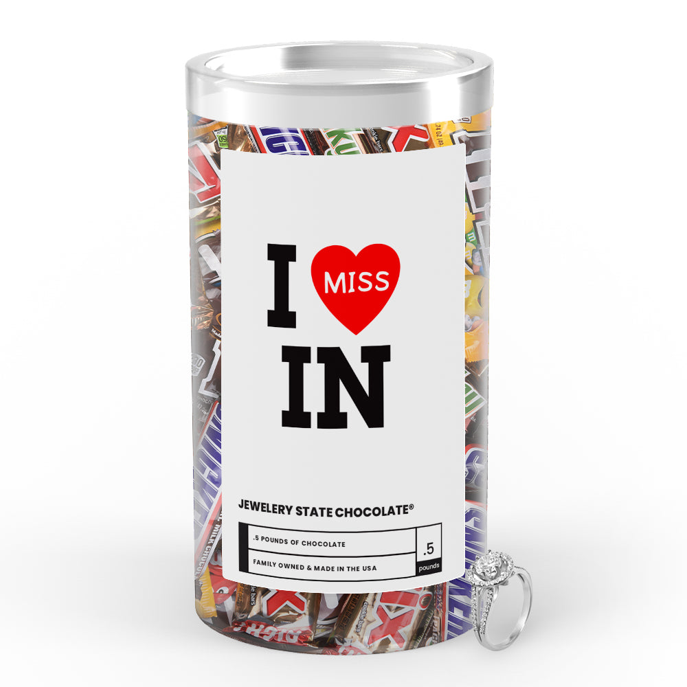 I miss IN Jewelry State Chocolate