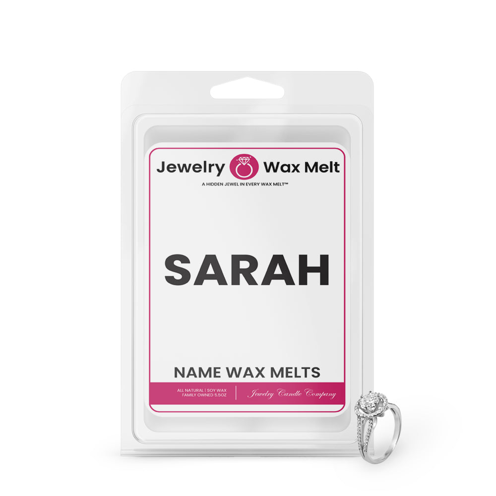 SARAH Name Jewelry Wax Melts