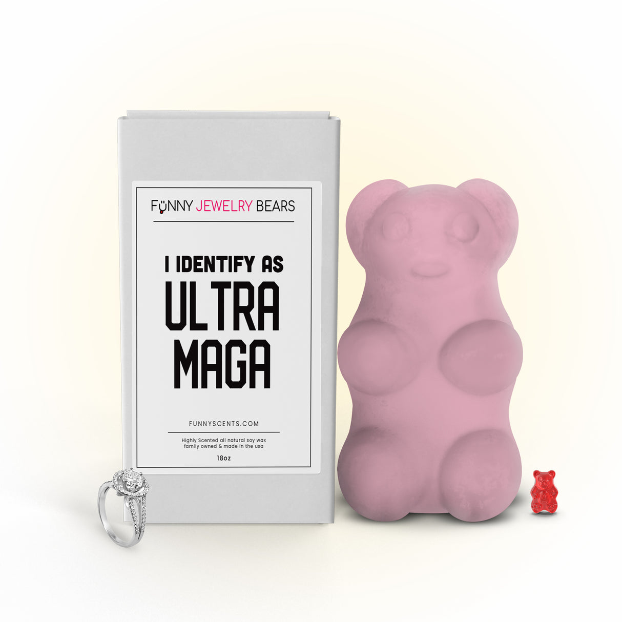 I Identify As a Ultra Mega Funny Jewelry Bear Wax Melts
