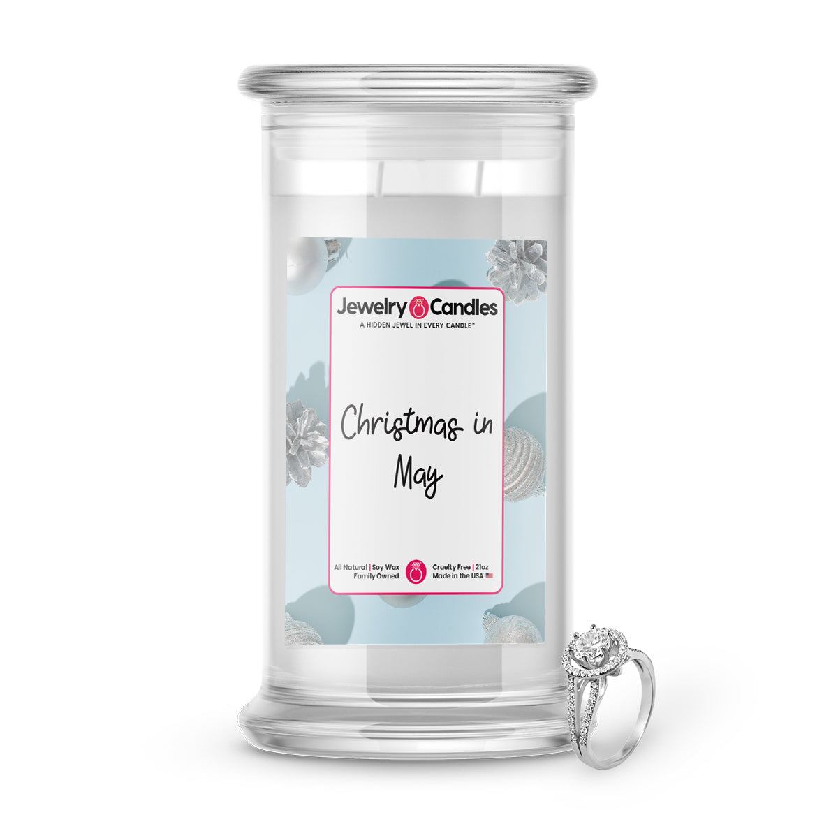 Christmas in May Jewelry Candle