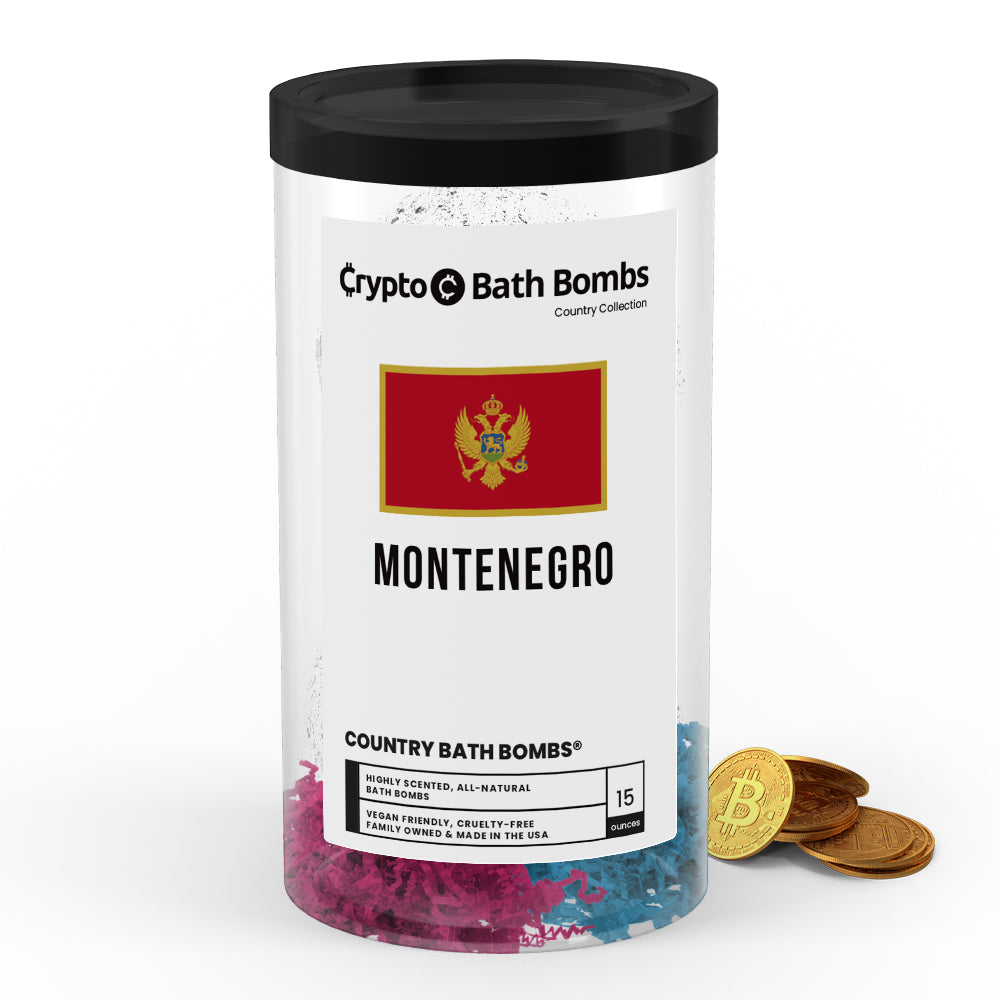 Montenegro Country Crypto Bath Bombs
