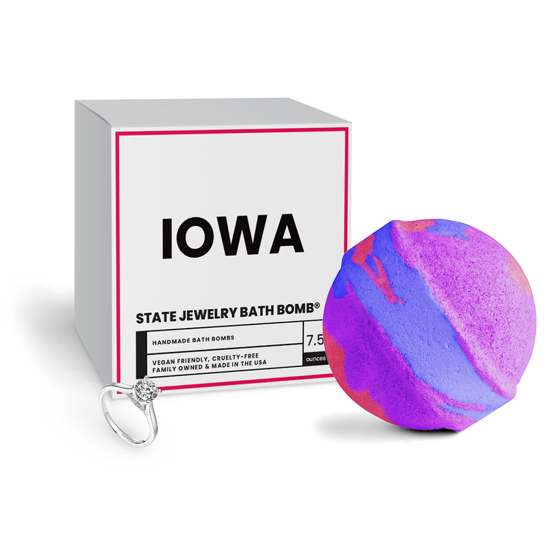 Iowa State Jewelry Bath Bomb