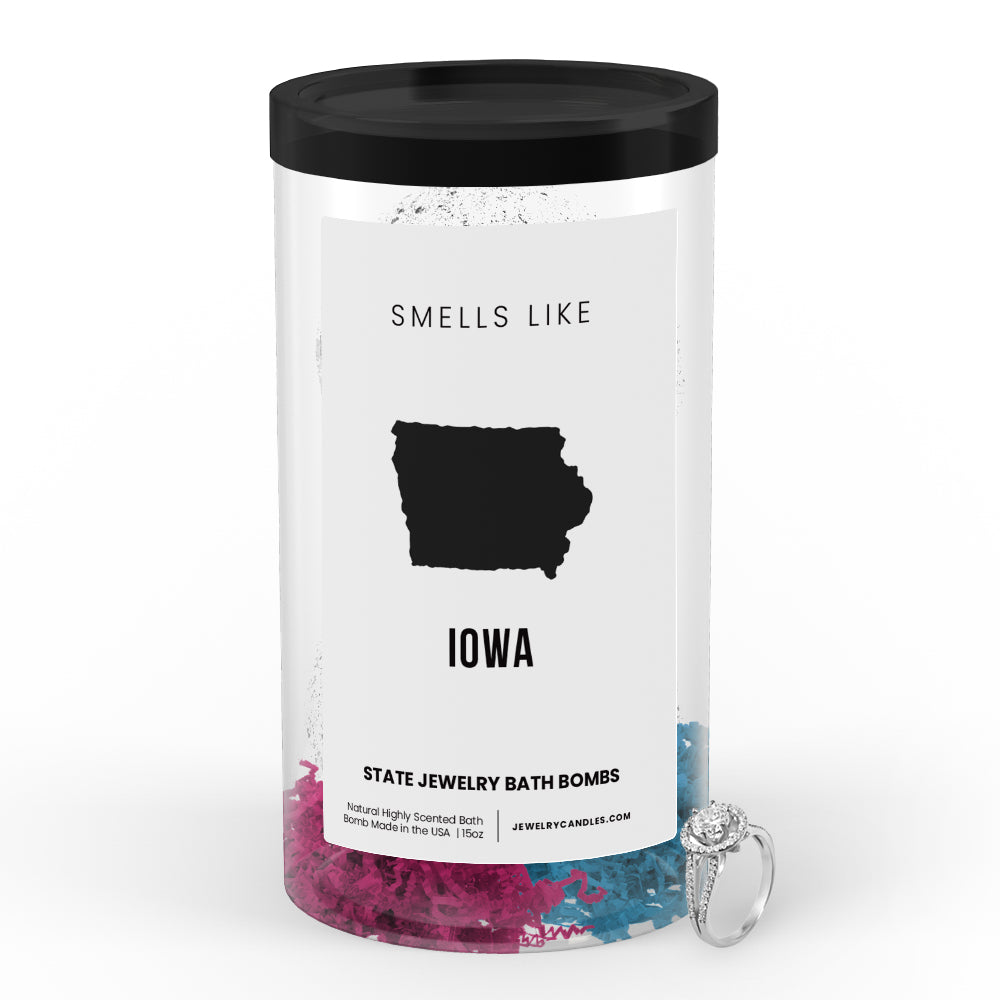 Smells Like Iowa State Jewelry Bath Bombs