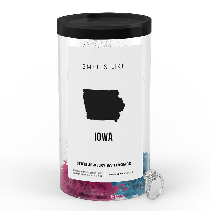 Smells Like Iowa State Jewelry Bath Bombs
