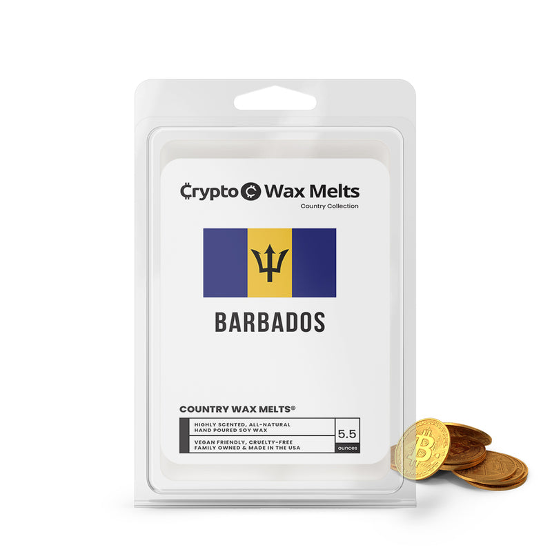 Barbados Country Crypto Wax Melts