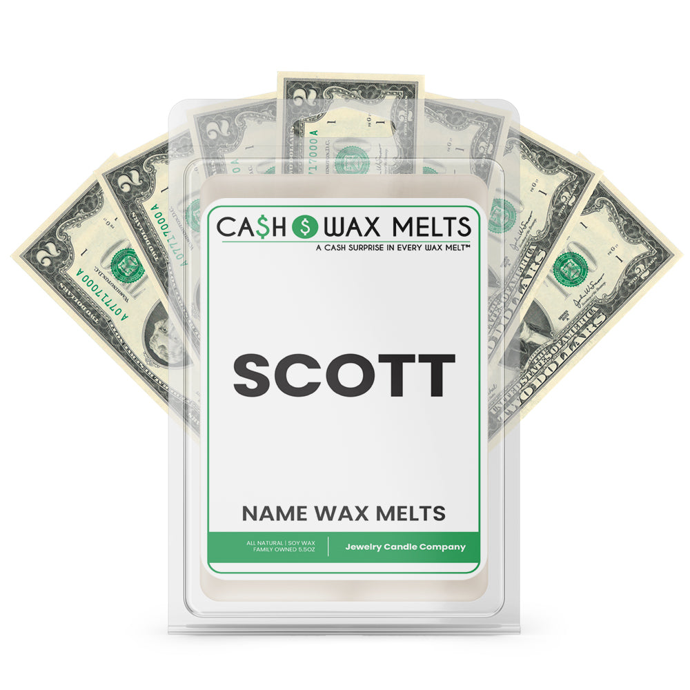 SCOTT Name Cash Wax Melts