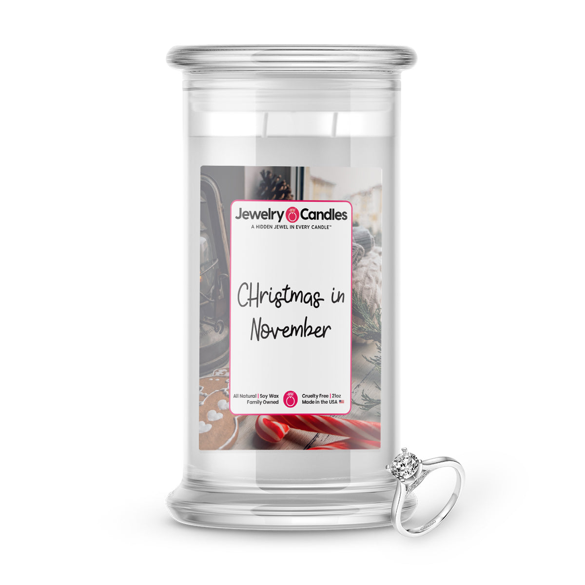 Christmas in November Jewelry Candle