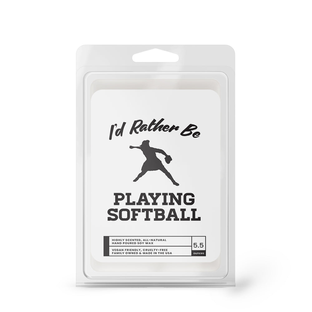 I'd rather be Playing Softball Wax Melts