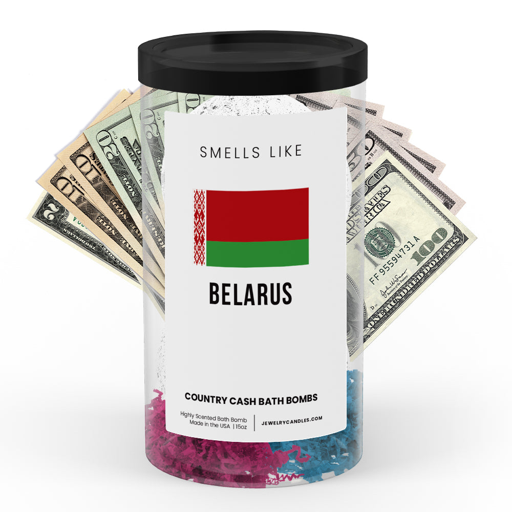 Smells Like Belarus Country Cash Bath Bombs