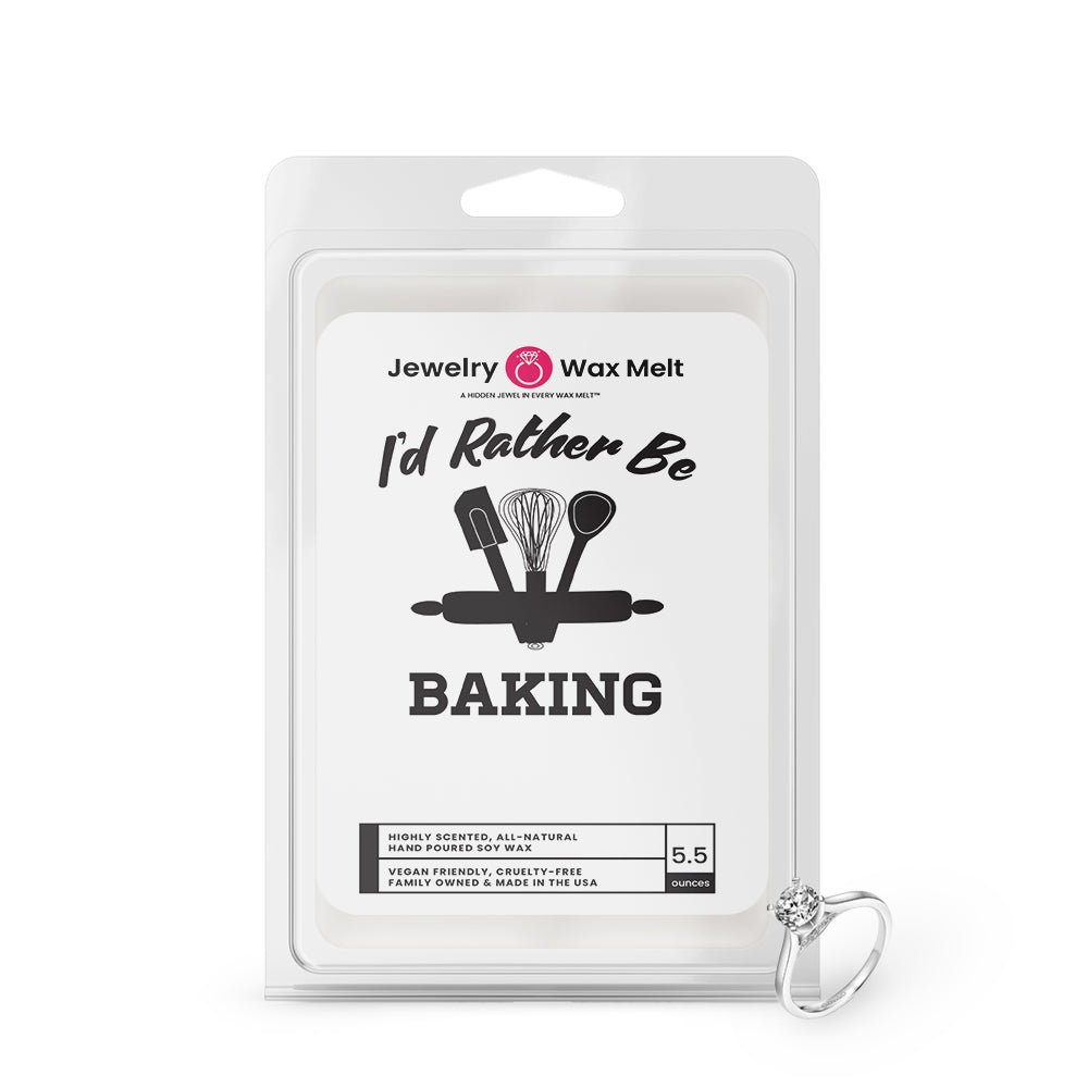 I'd rather be Baking Jewelry Wax Melts