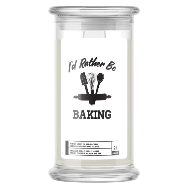 I'd rather be Baking Candles