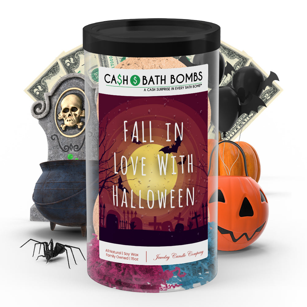 Fall in love with halloween Cash Bath Bombs
