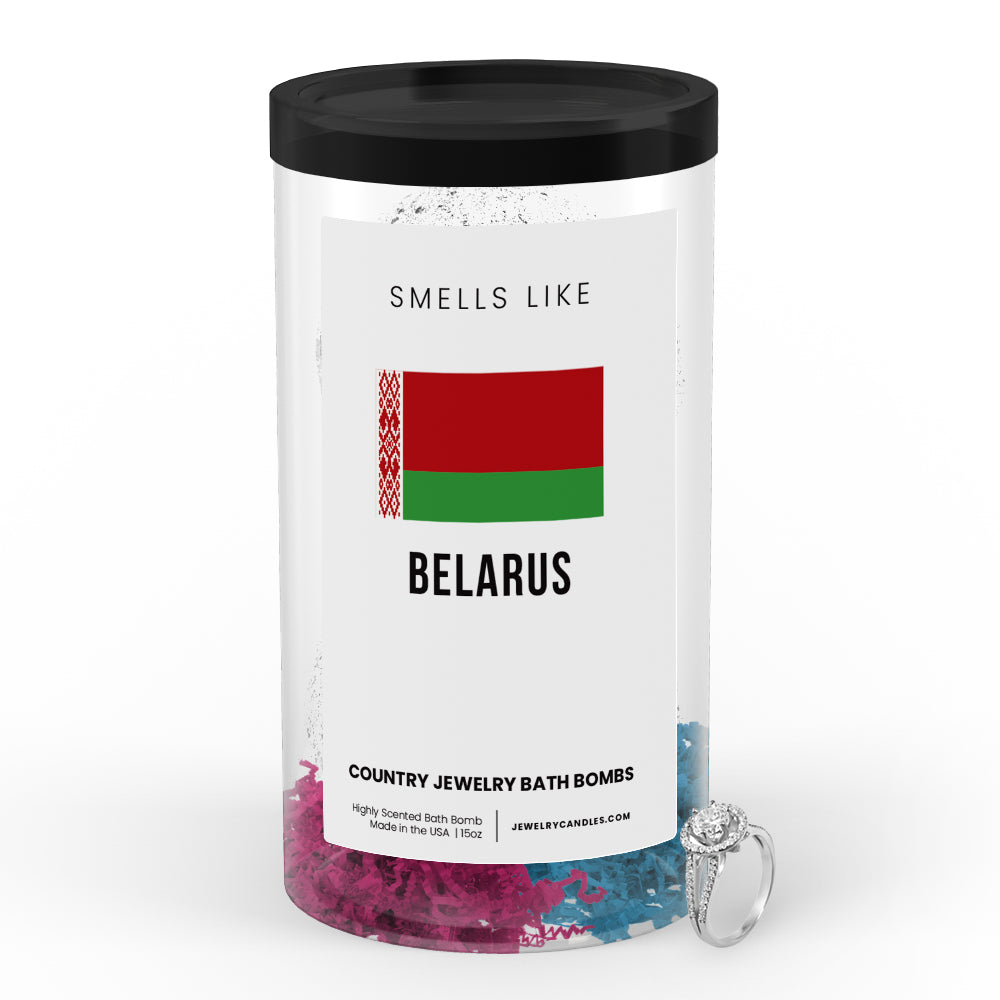 Smells Like Belarus Country Jewelry Bath Bombs