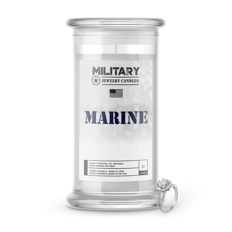 MARINE | Military Jewelry Candles