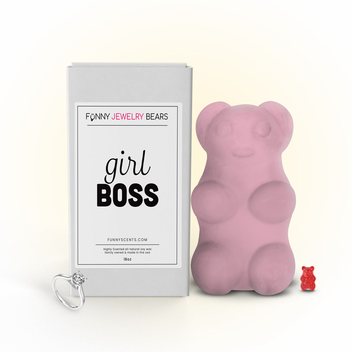 girl Boss Funny Jewelry Bear Wax Melts
