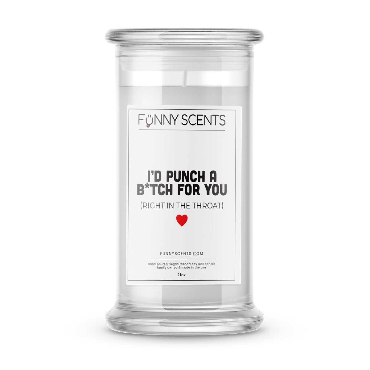 I'd Punch a B*tch for You(Right in the Throat) Funny Candles