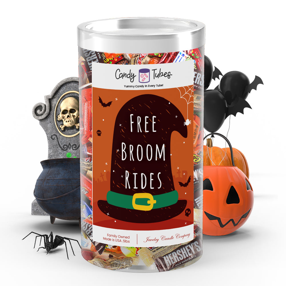 Free broom rides Candy