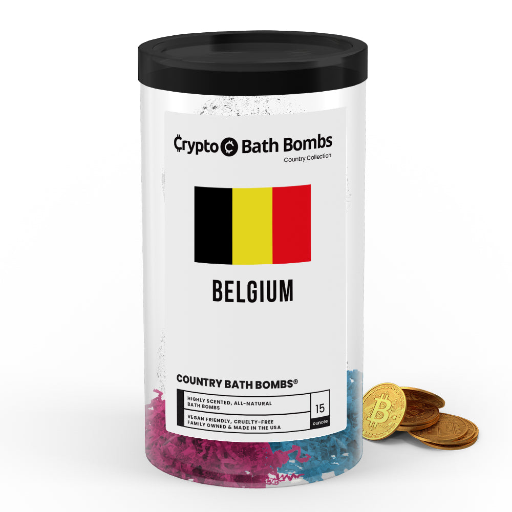 Belgium Country Crypto Bath Bombs