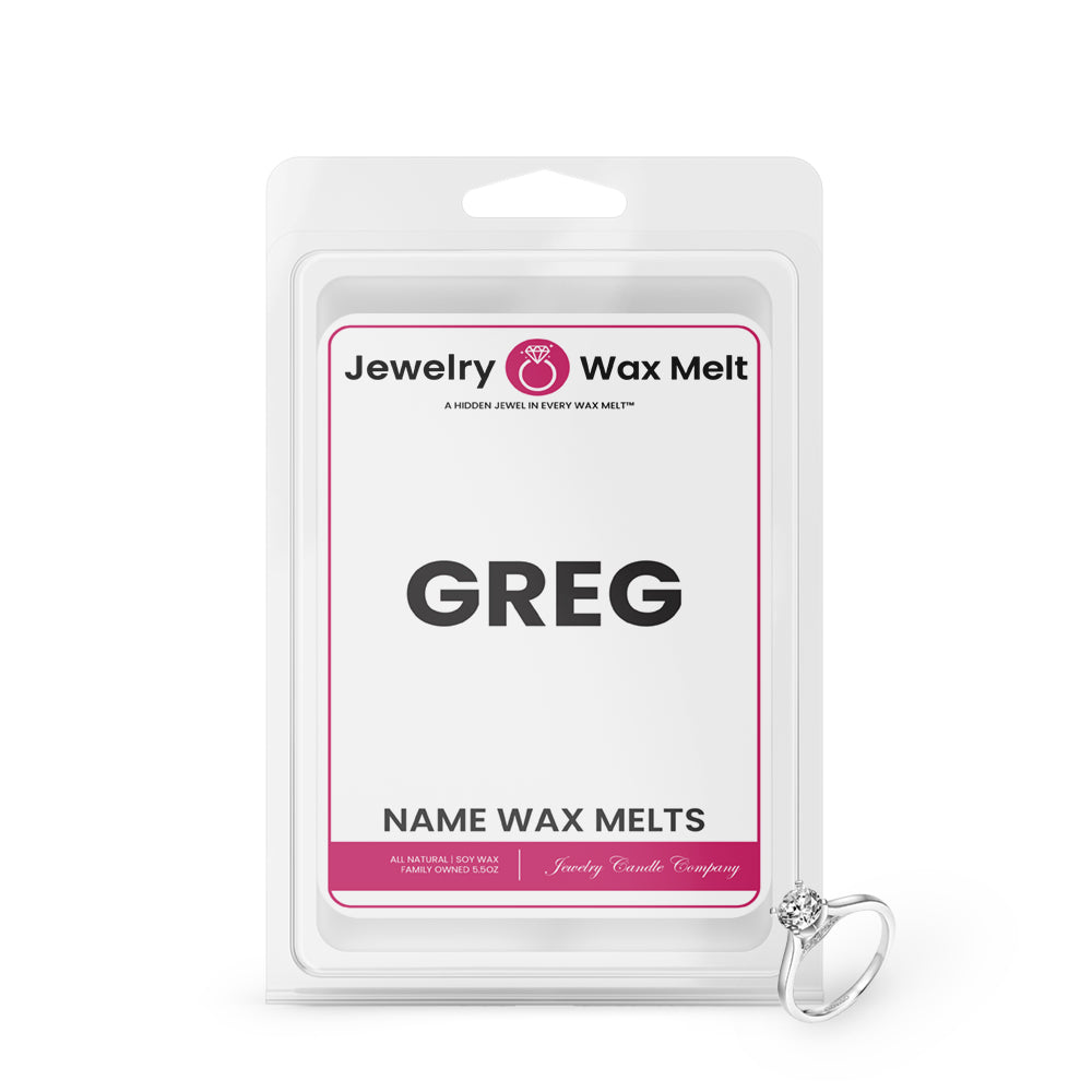 GREG Name Jewelry Wax Melts