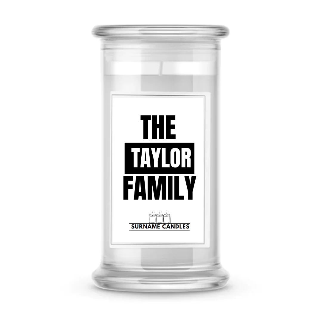 The Taylor Family | Surname Candles