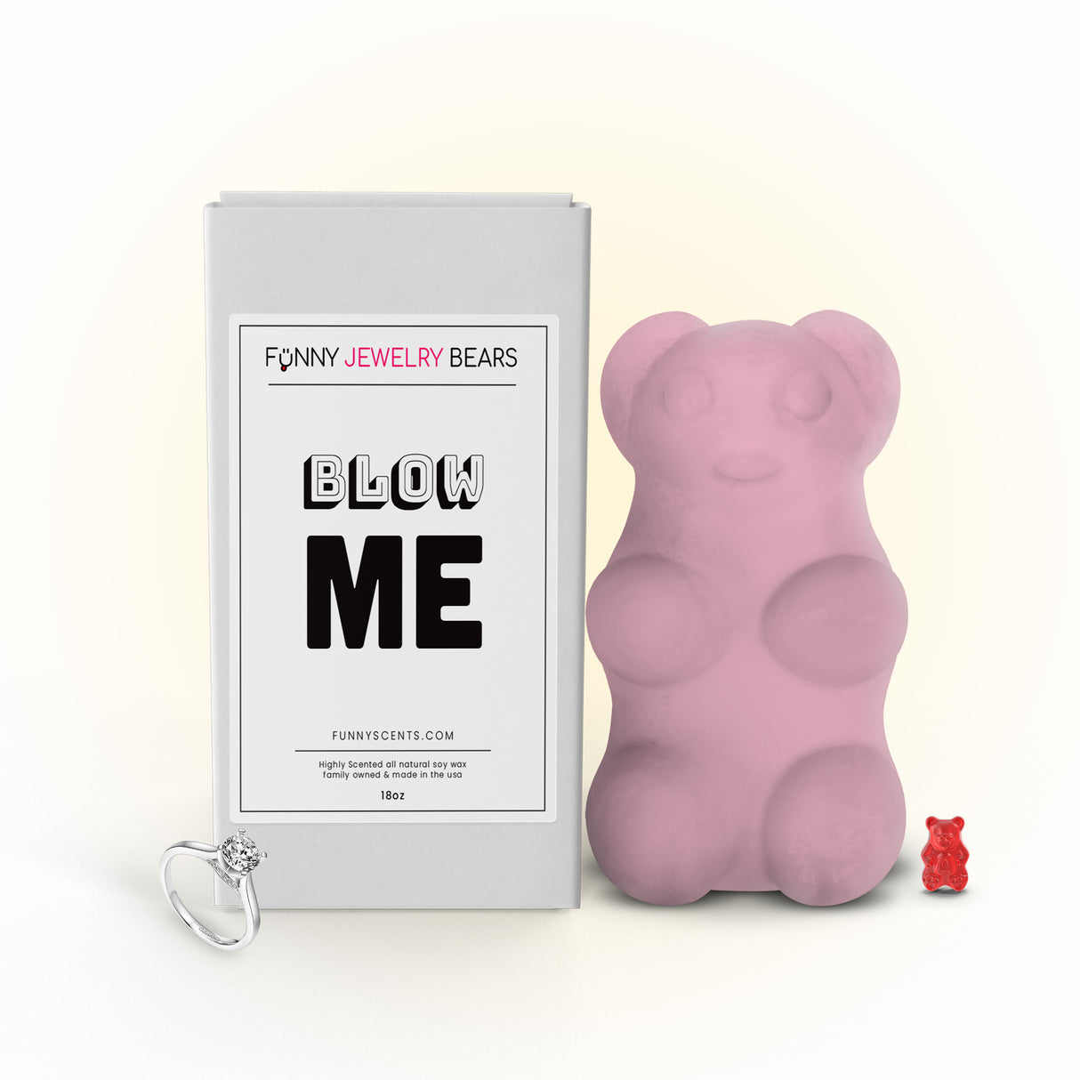 Blow Me Jewelry Funny Candles