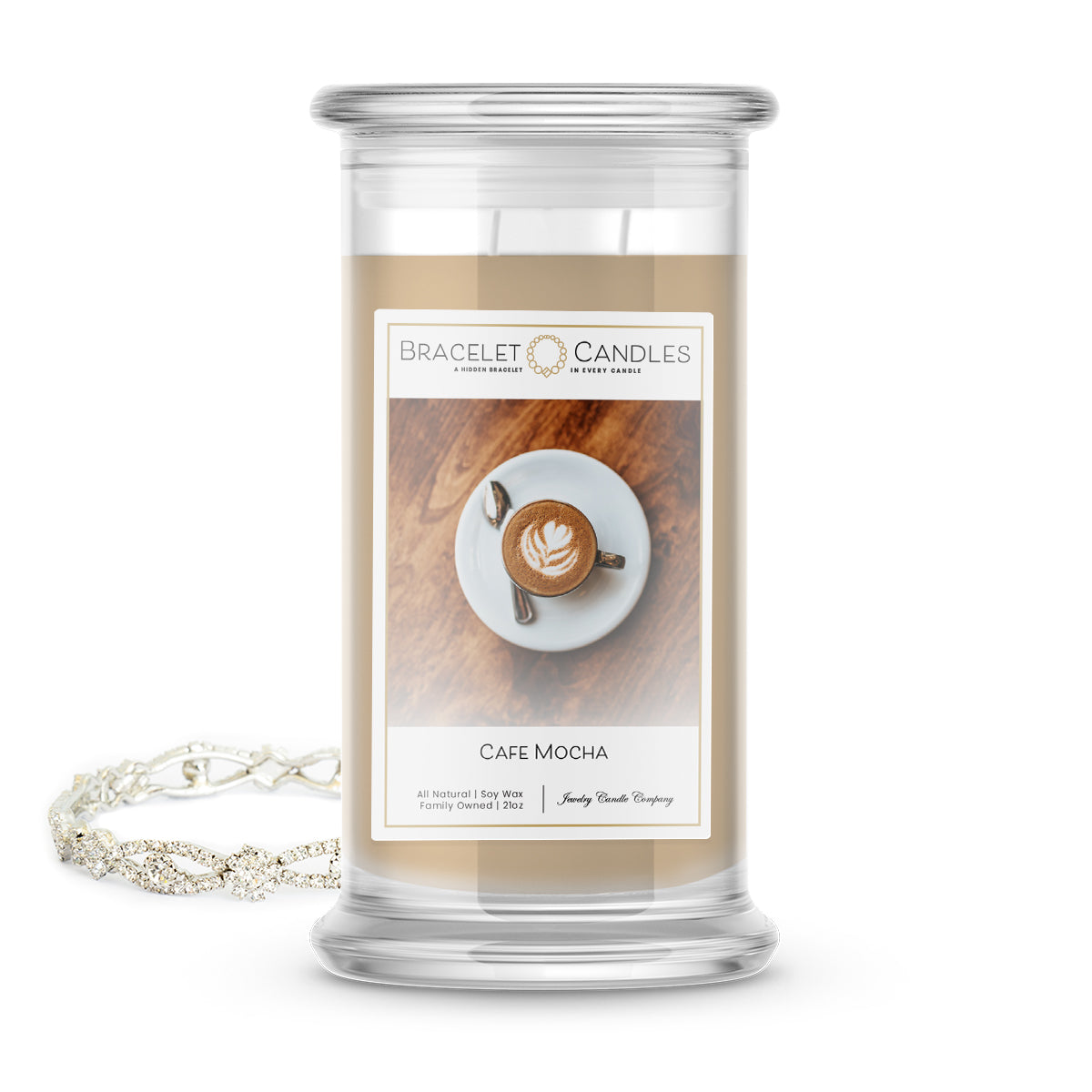 cafe mocha bracelet candle