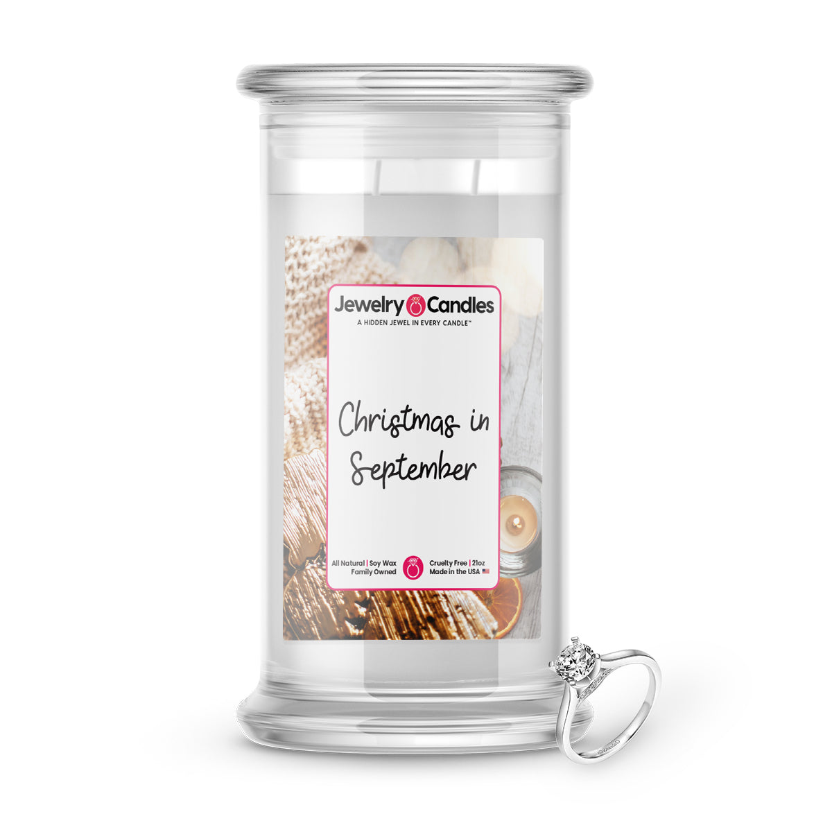 Christmas in September Jewelry Candle